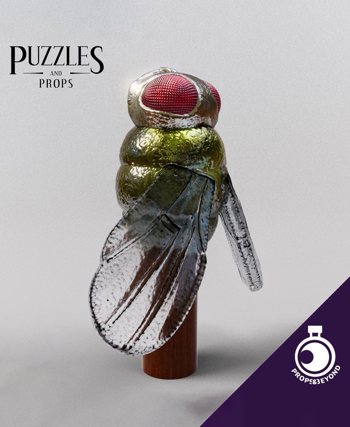 Staff of Swarming Insects 3d model