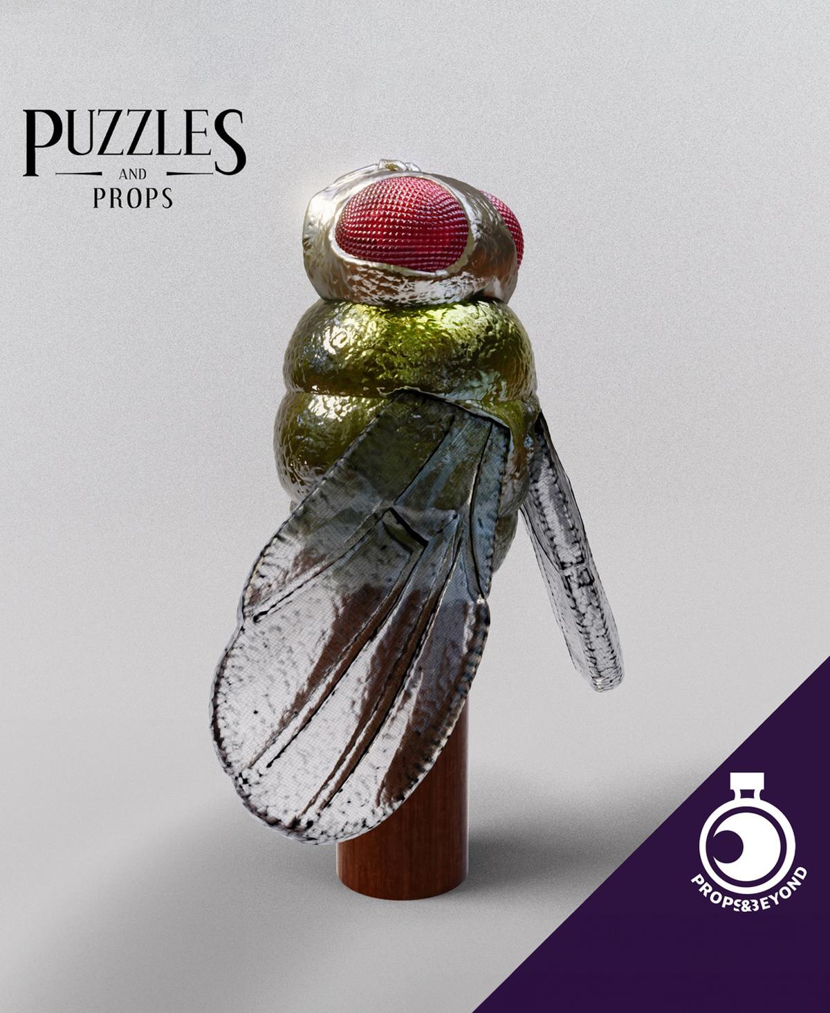 Staff of Swarming Insects 3d model