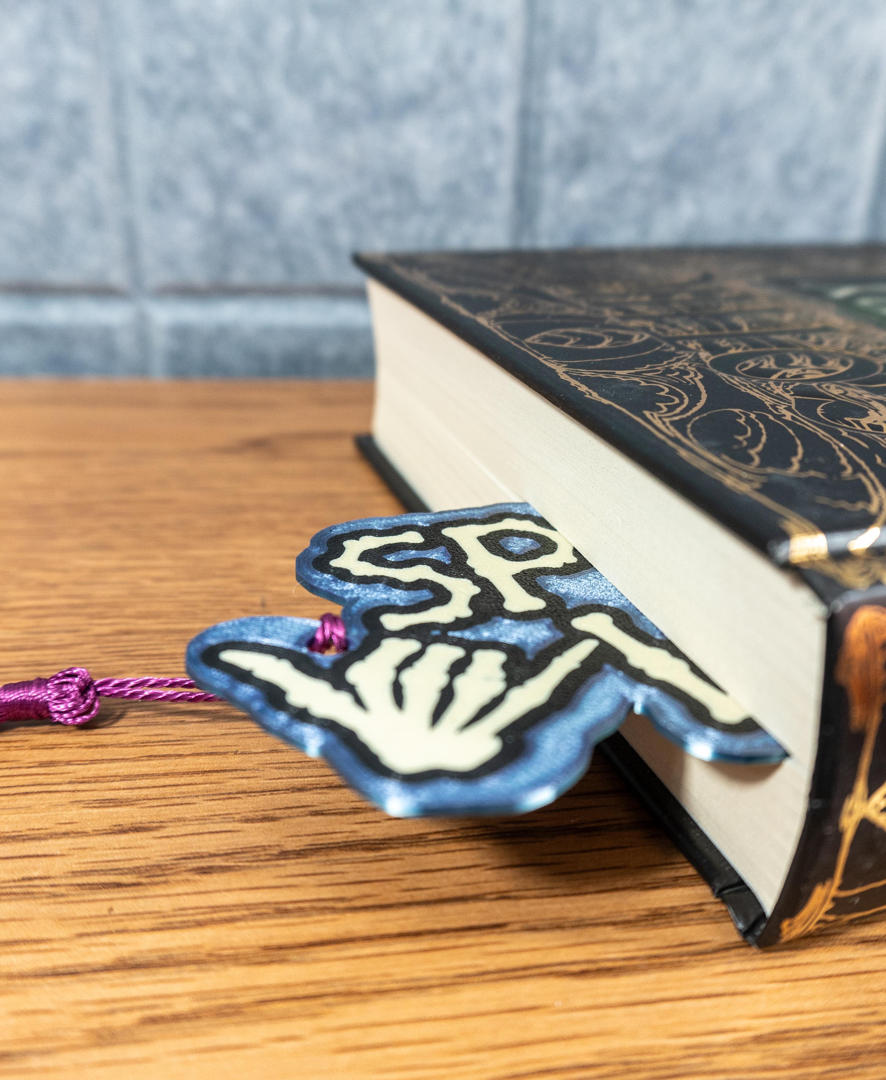 Spooky Vibes Bookmark 3d model