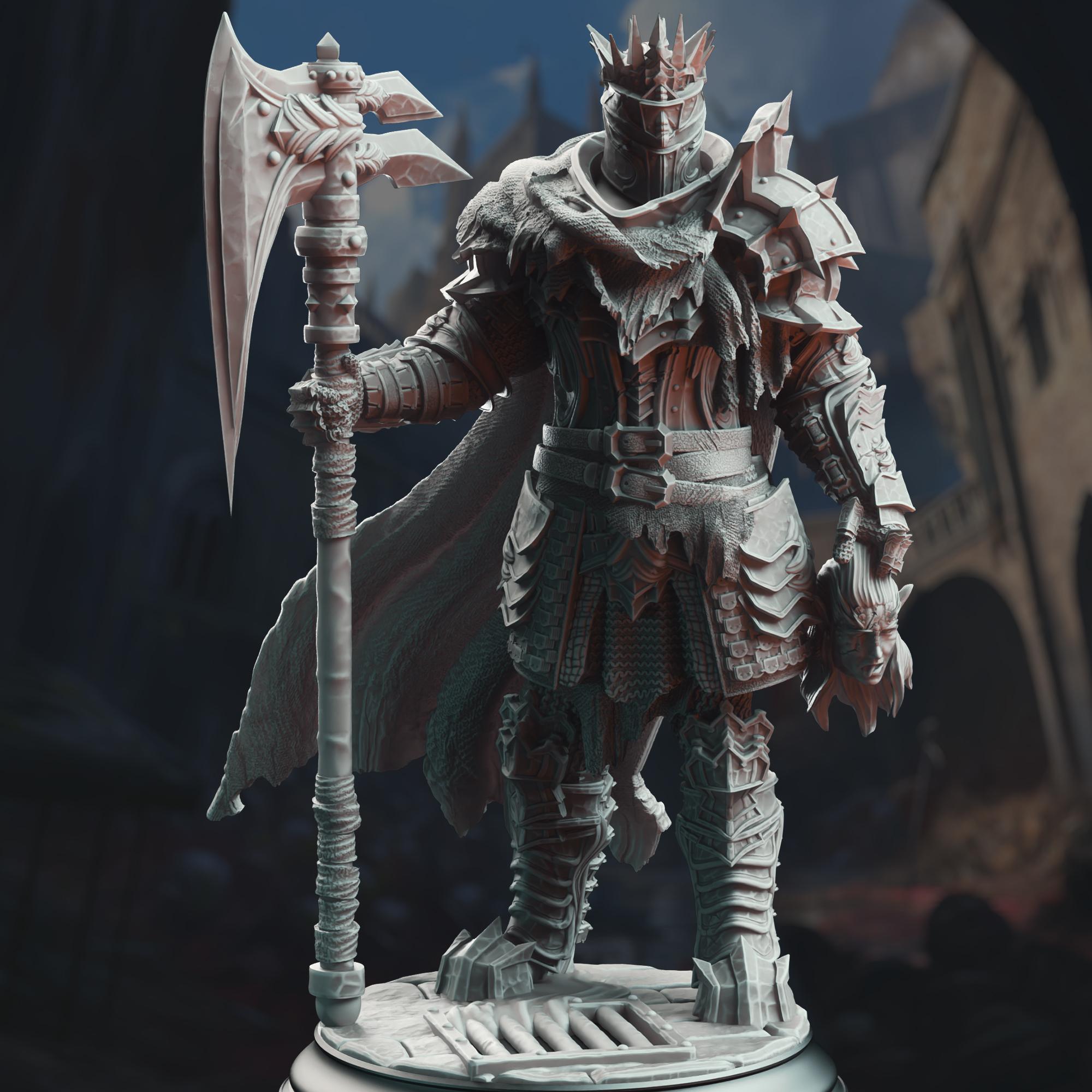 Executioner Knight - Gerhardt the Unwavering 3d model