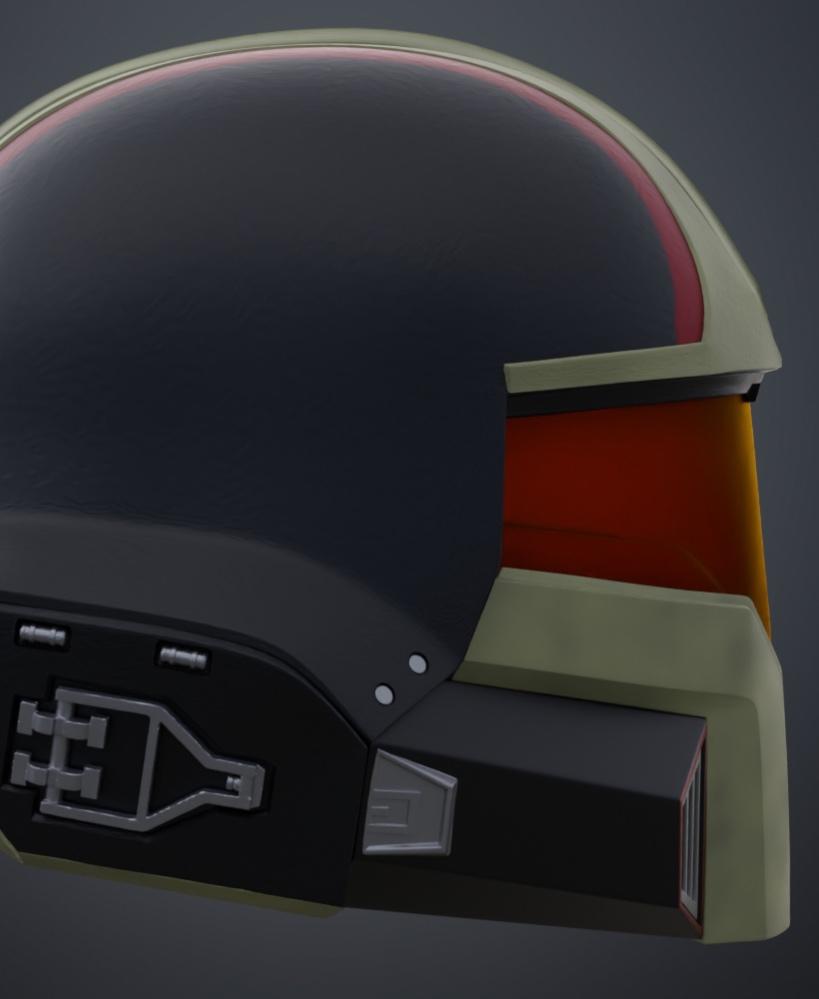 Helldivers 2 DP-11 Helmet 3d model