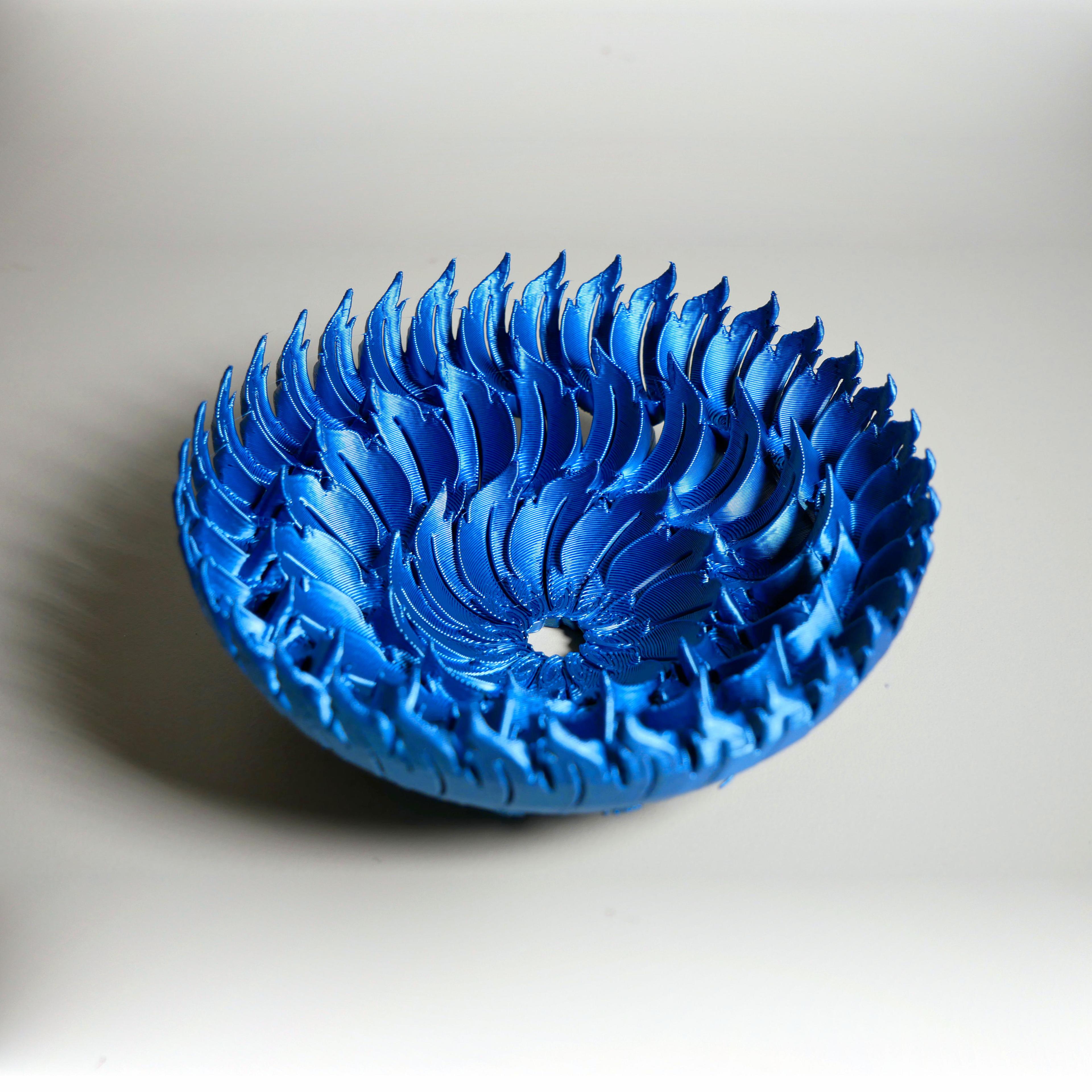 Small feather bowl 3d model