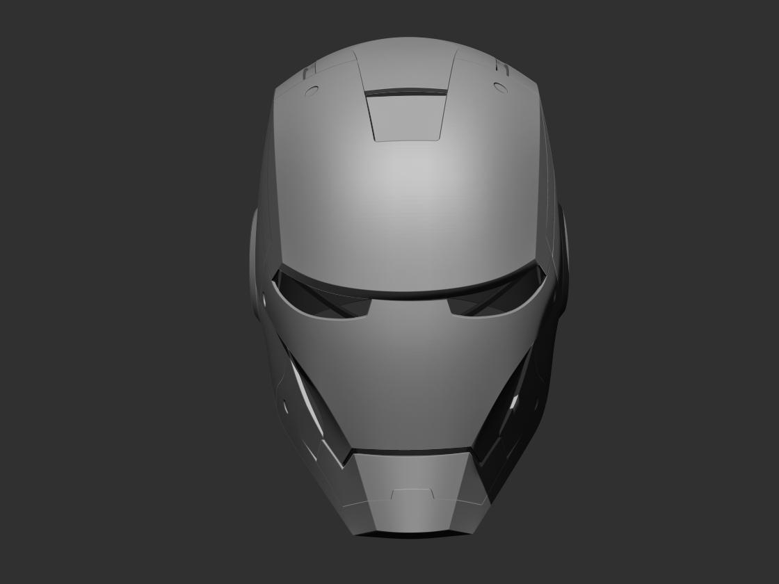 Iron Man Wearable Helmet 3D print model 3d model