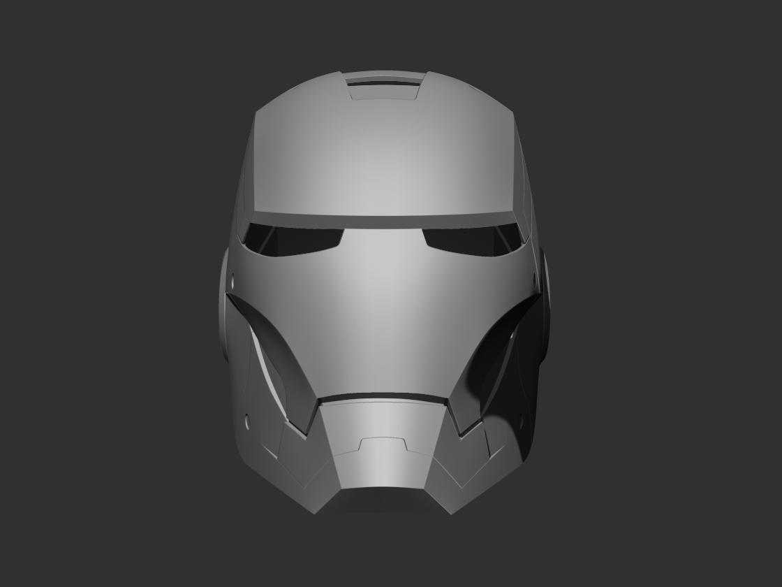 Iron Man Wearable Helmet 3D print model 3d model