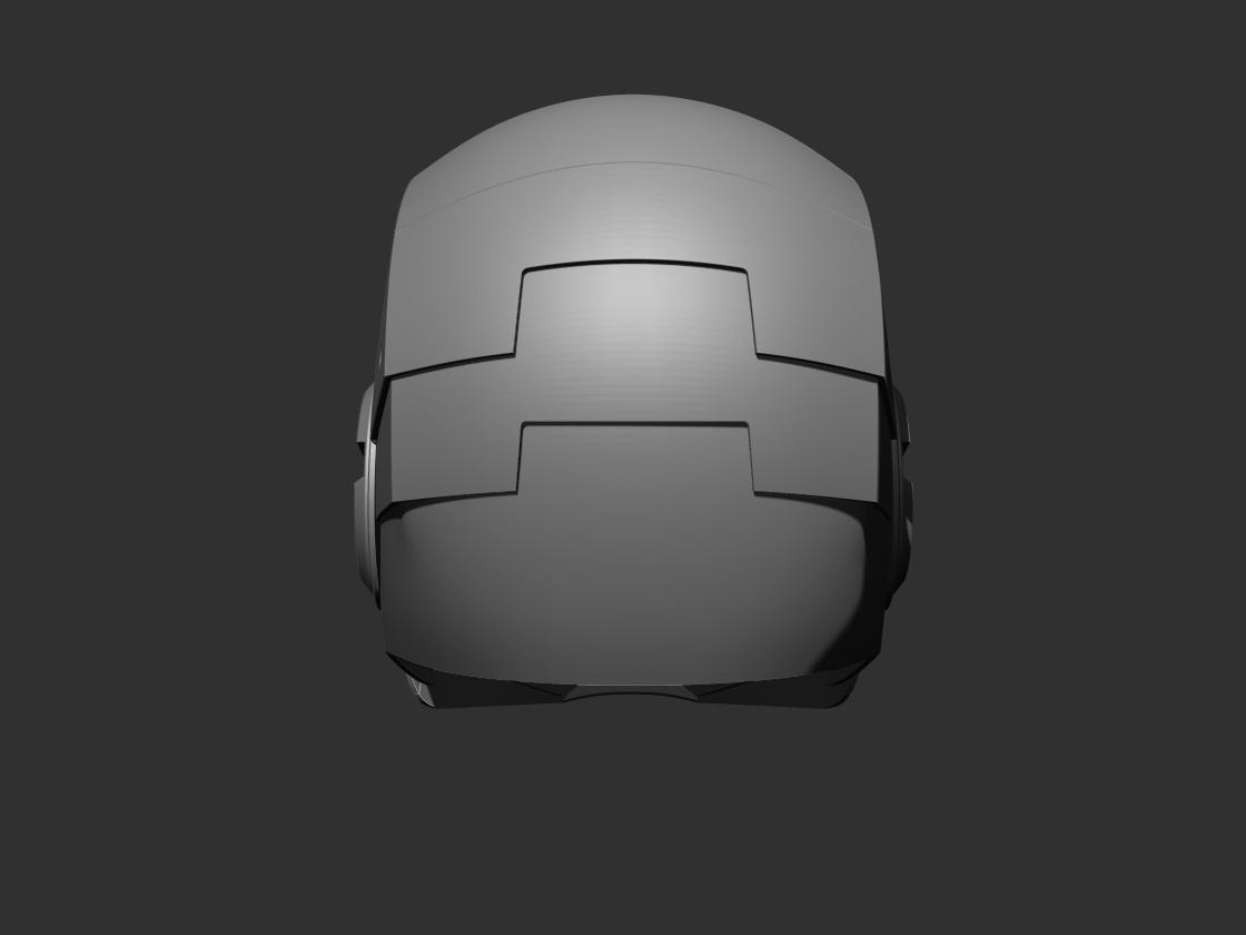 Iron Man Wearable Helmet 3D print model 3d model