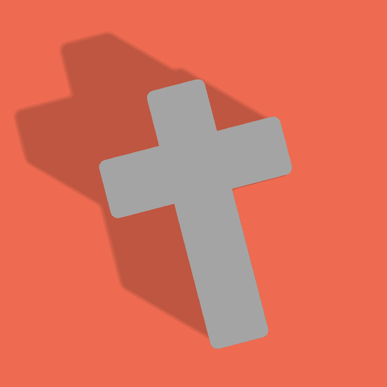 Cross 3d model