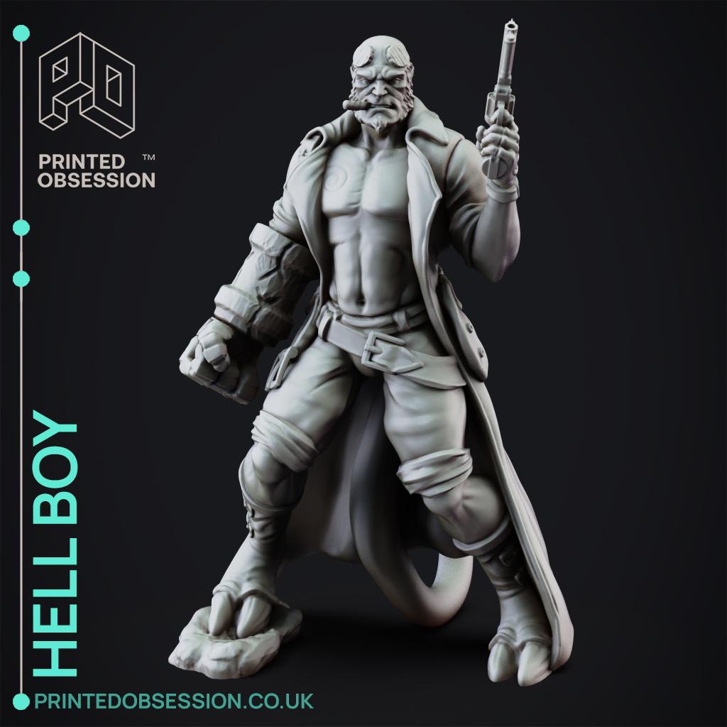 Hellboy - Fanart Model 3d model