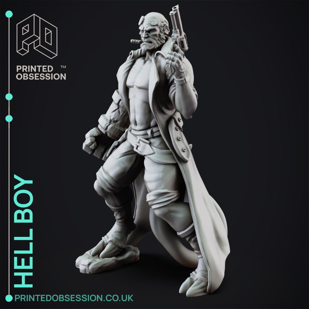 Hellboy - Fanart Model 3d model