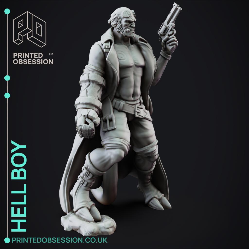 Hellboy - Fanart Model 3d model