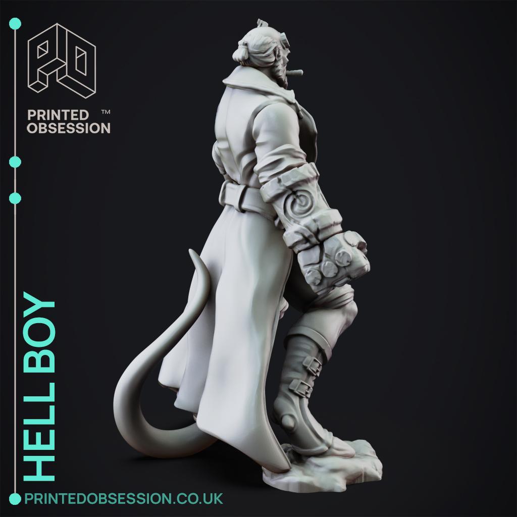 Hellboy - Fanart Model 3d model