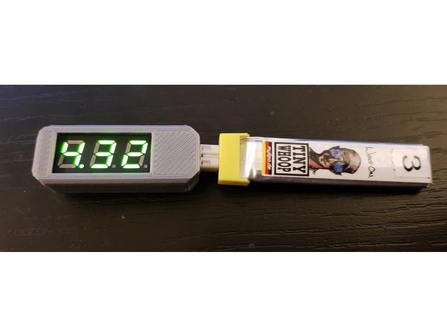 1S Battery Voltage Checker - PH2.0 3d model