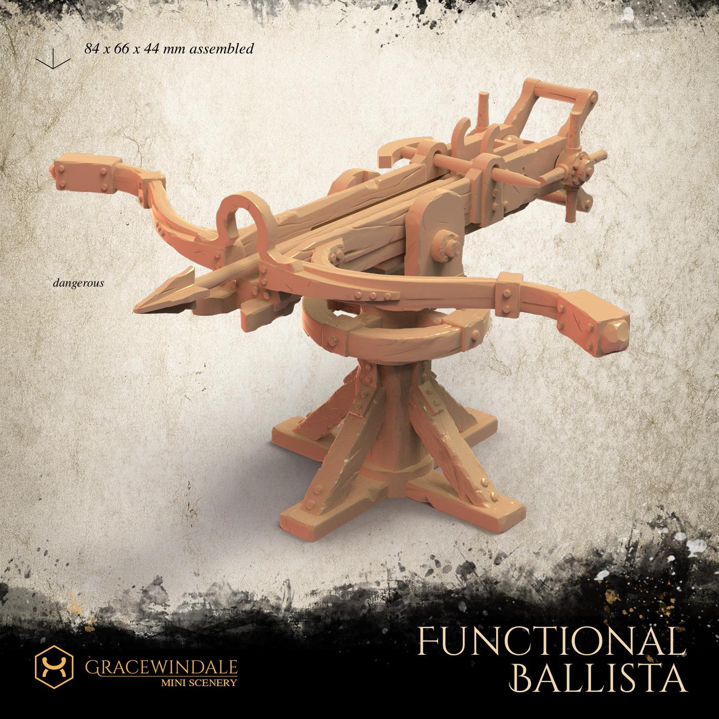 Gatehouse - Ballista Functional 3d model