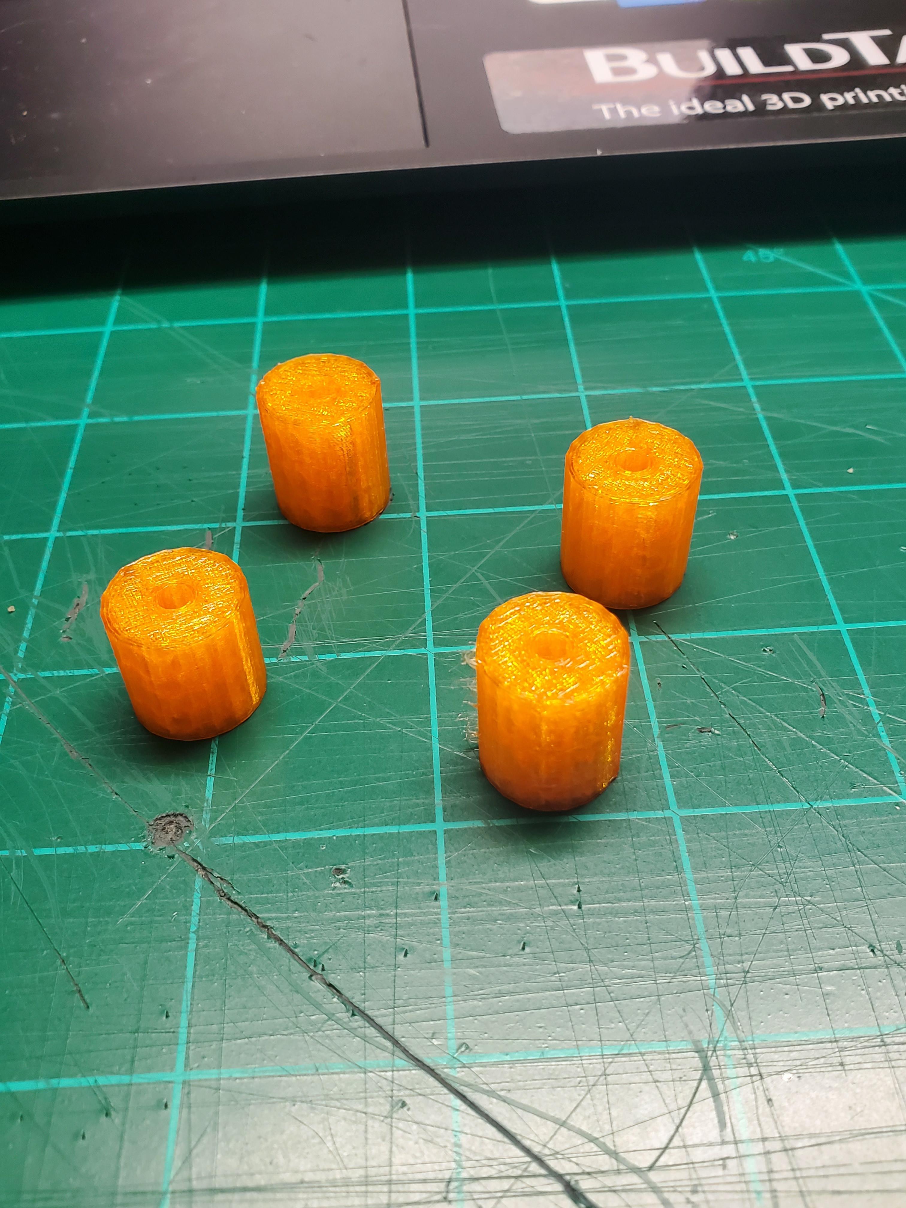 Bed leveling bushing for Ender 3 V2 3d model