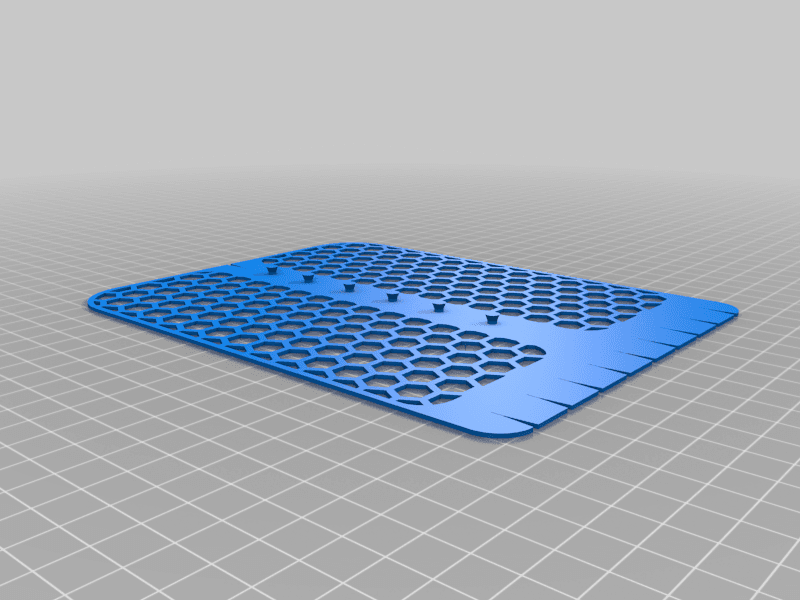 Bracelet Making Board/Template 3d model