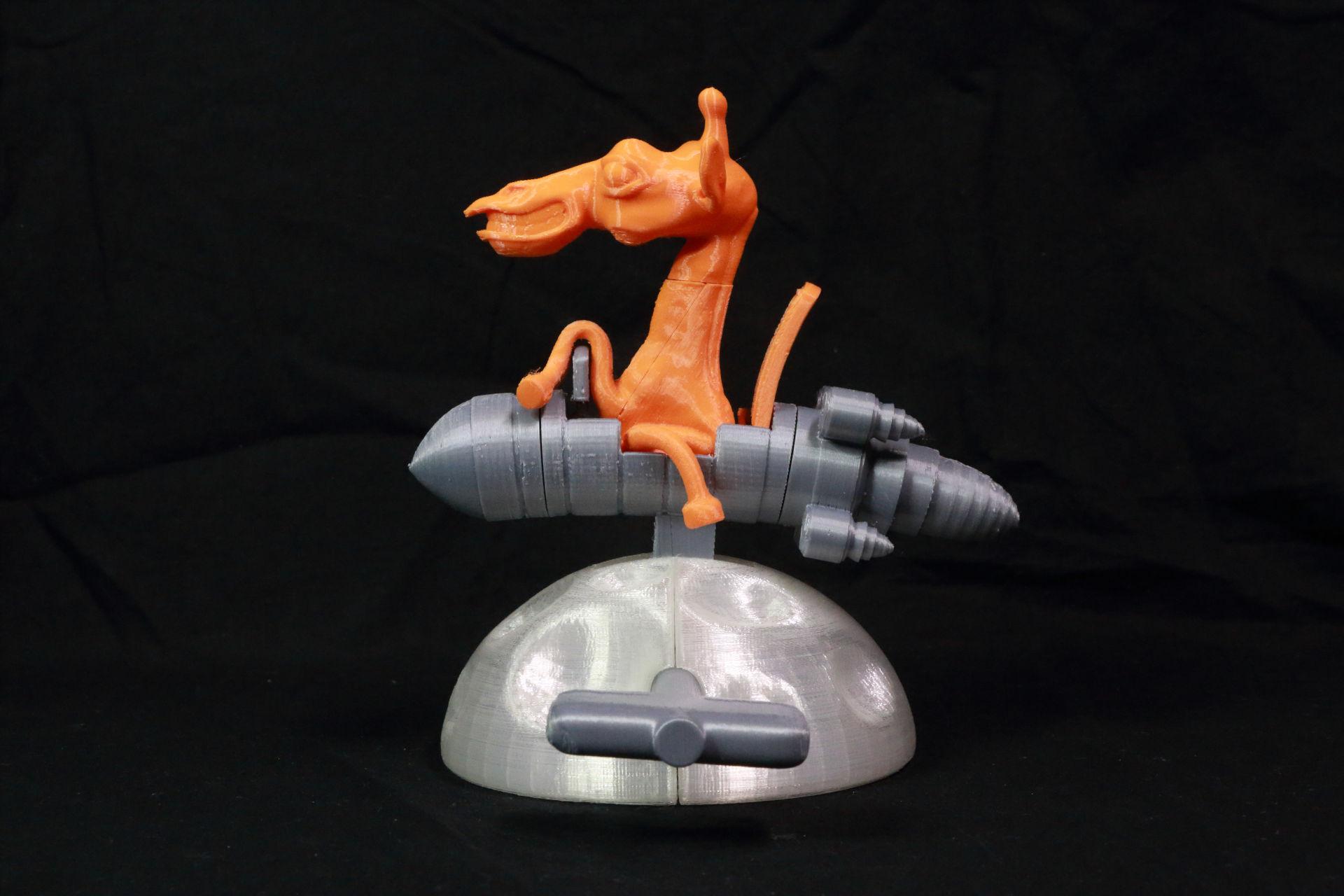 Spacecraft Giraffe 3d model