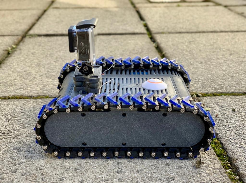 FPV-Rover V2.0 (RC Tank) 3d model