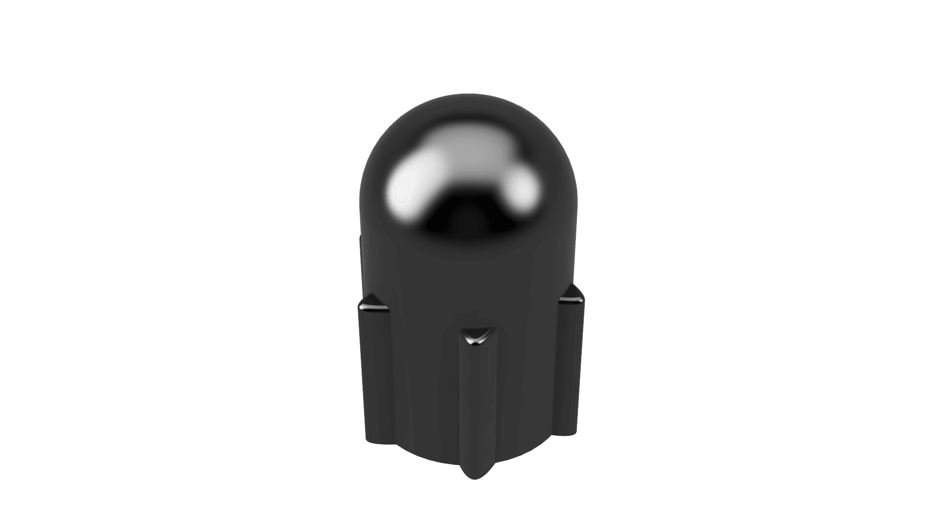 PC4-M6 Threaded Cap 3d model