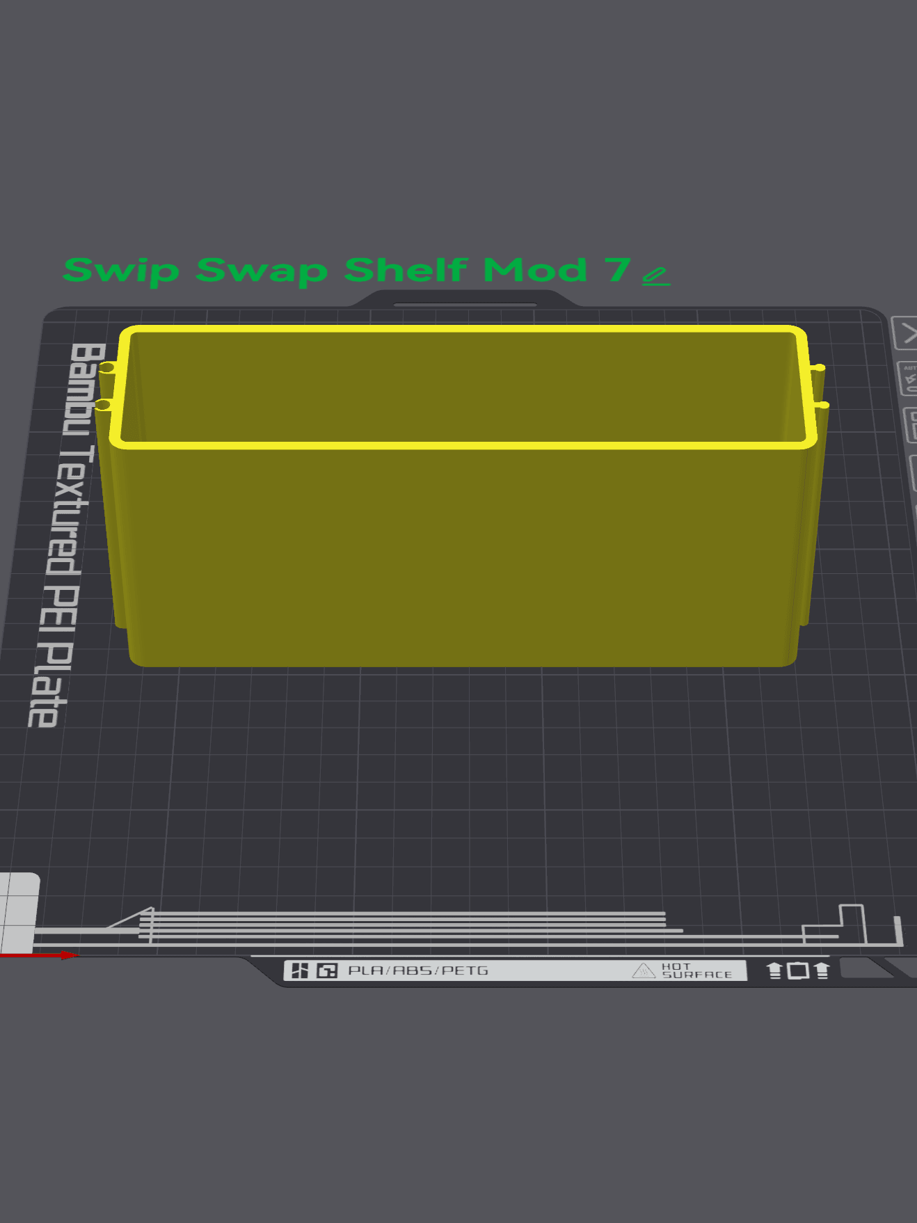 Swip Swap Shelf Mod 7 3d model