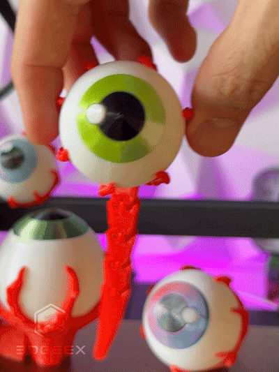 Ripped-Out Articulated Eyeballs 3d model