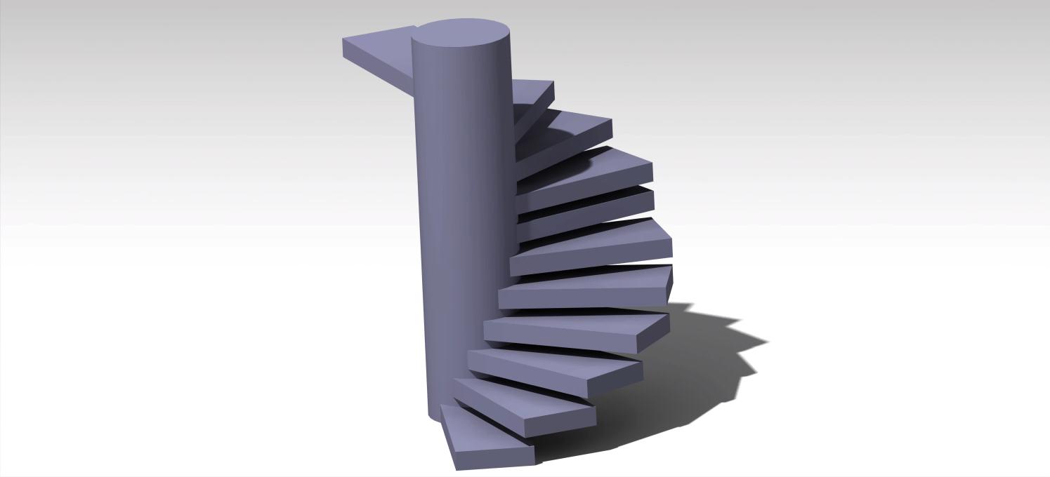 Stairs 3d model