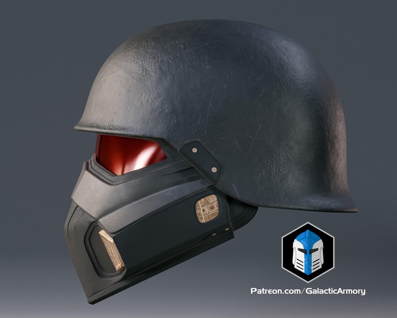 Helldivers 2 Helmet - Light Gunner - 3D Print Files 3d model