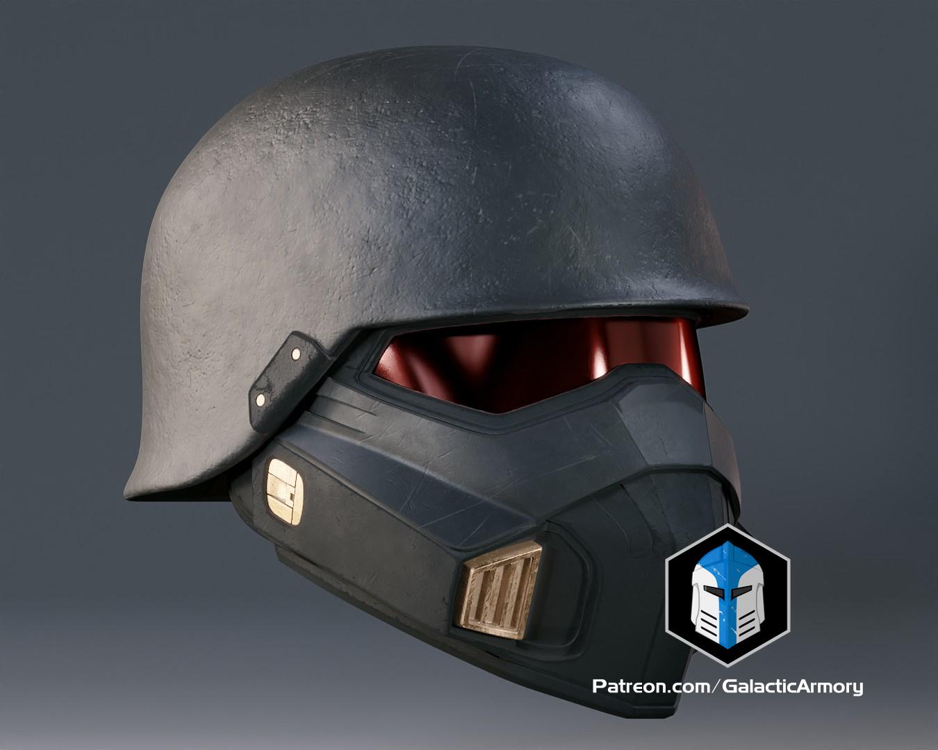 Helldivers 2 Helmet - Light Gunner - 3D Print Files 3d model