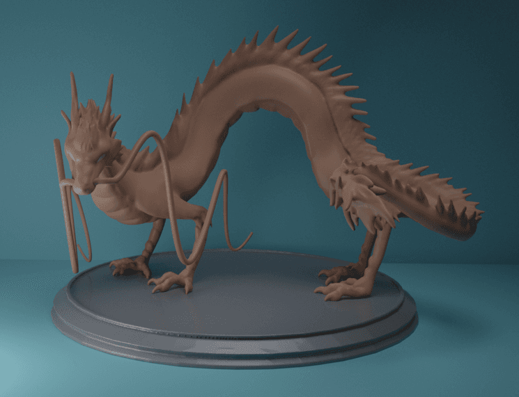 Haku from spirited away  3d model