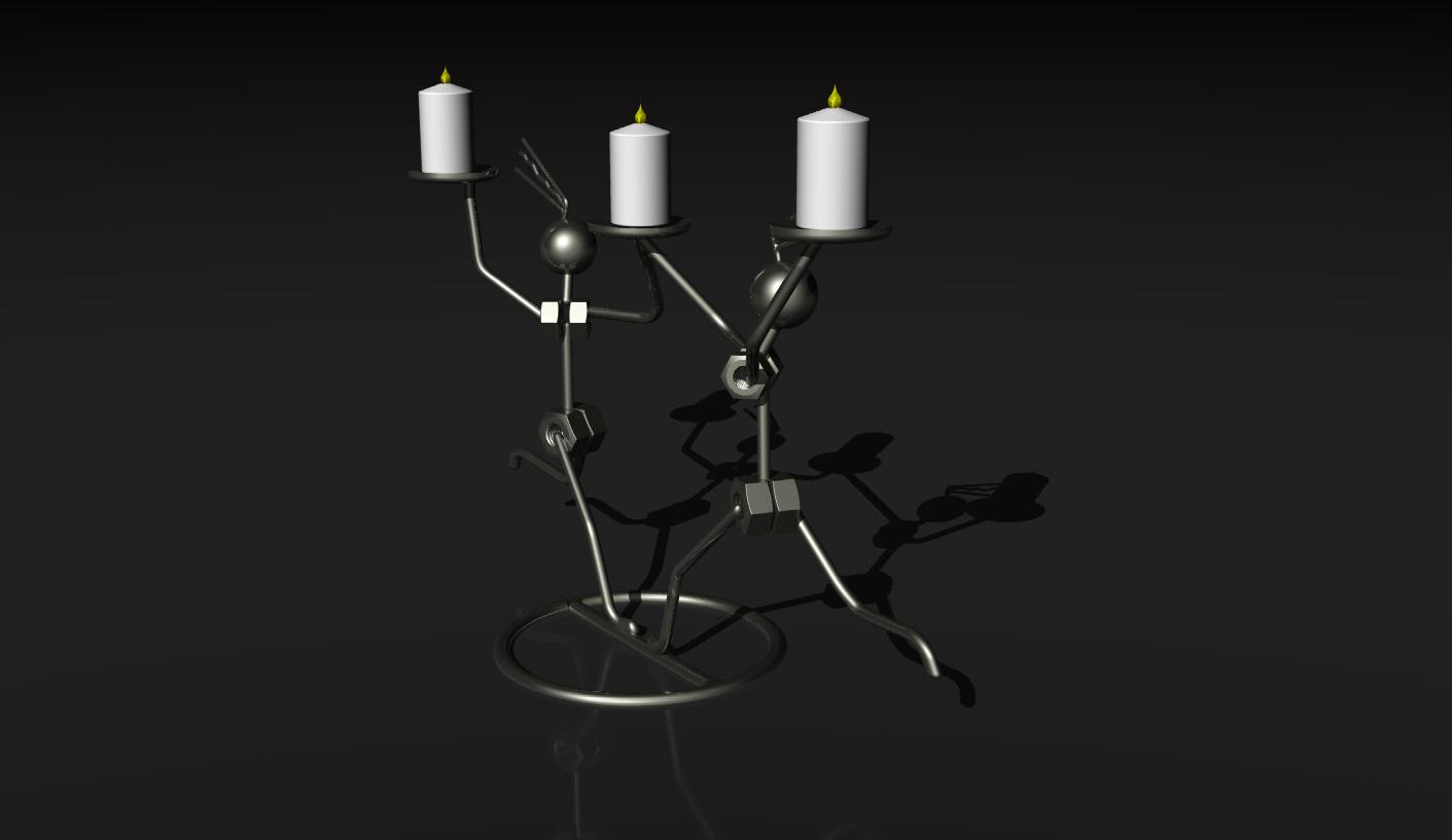 Candle Holder 04.stl 3d model