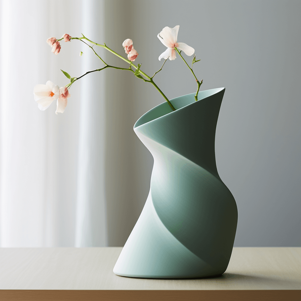 Trasimeno Vase – Elegant Twisted Design 3d model