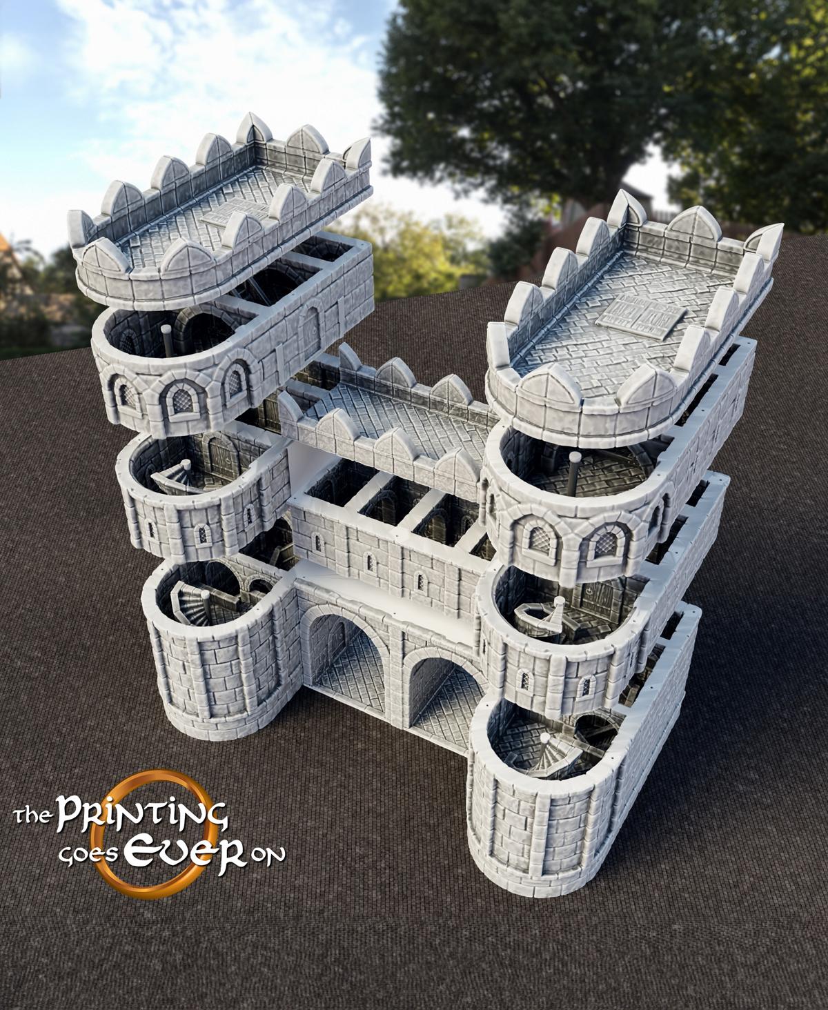 Whitcaester Gatehouse 3d model