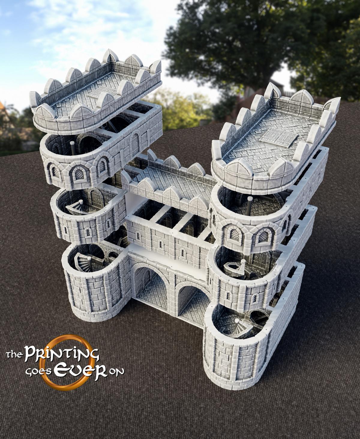 Whitcaester Gatehouse 3d model