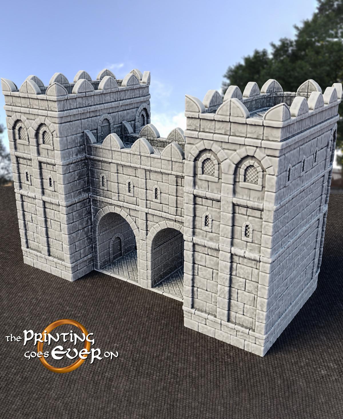 Whitcaester Gatehouse 3d model