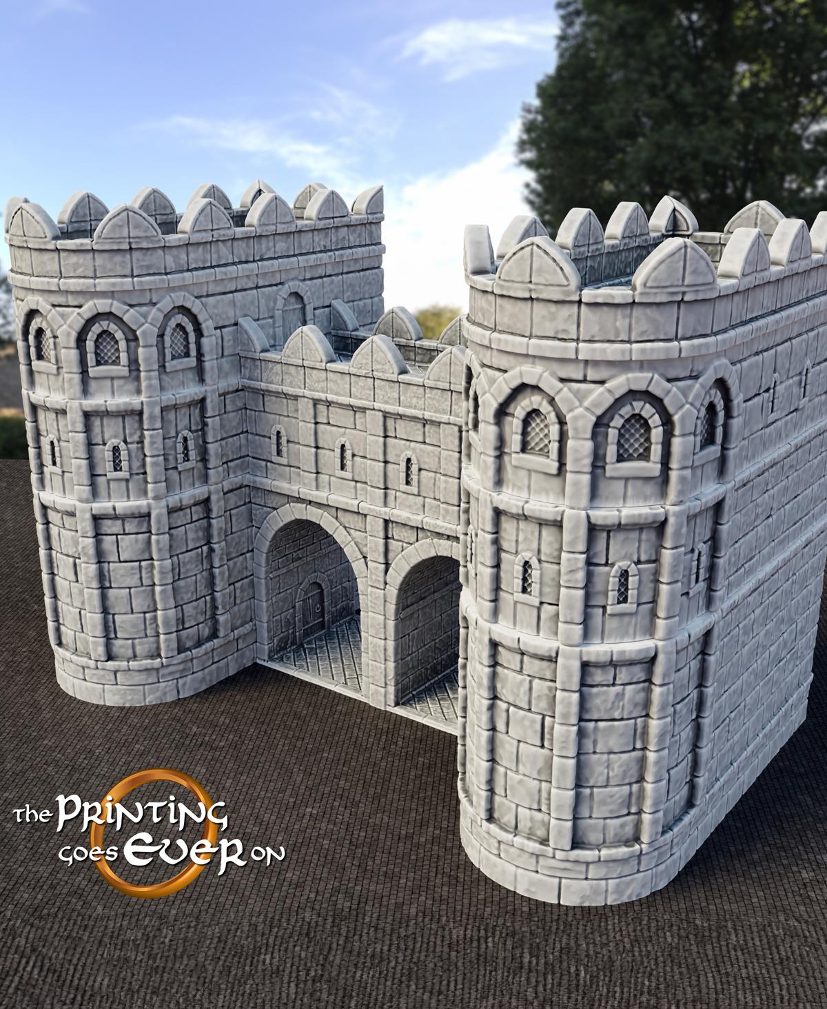 Whitcaester Gatehouse 3d model