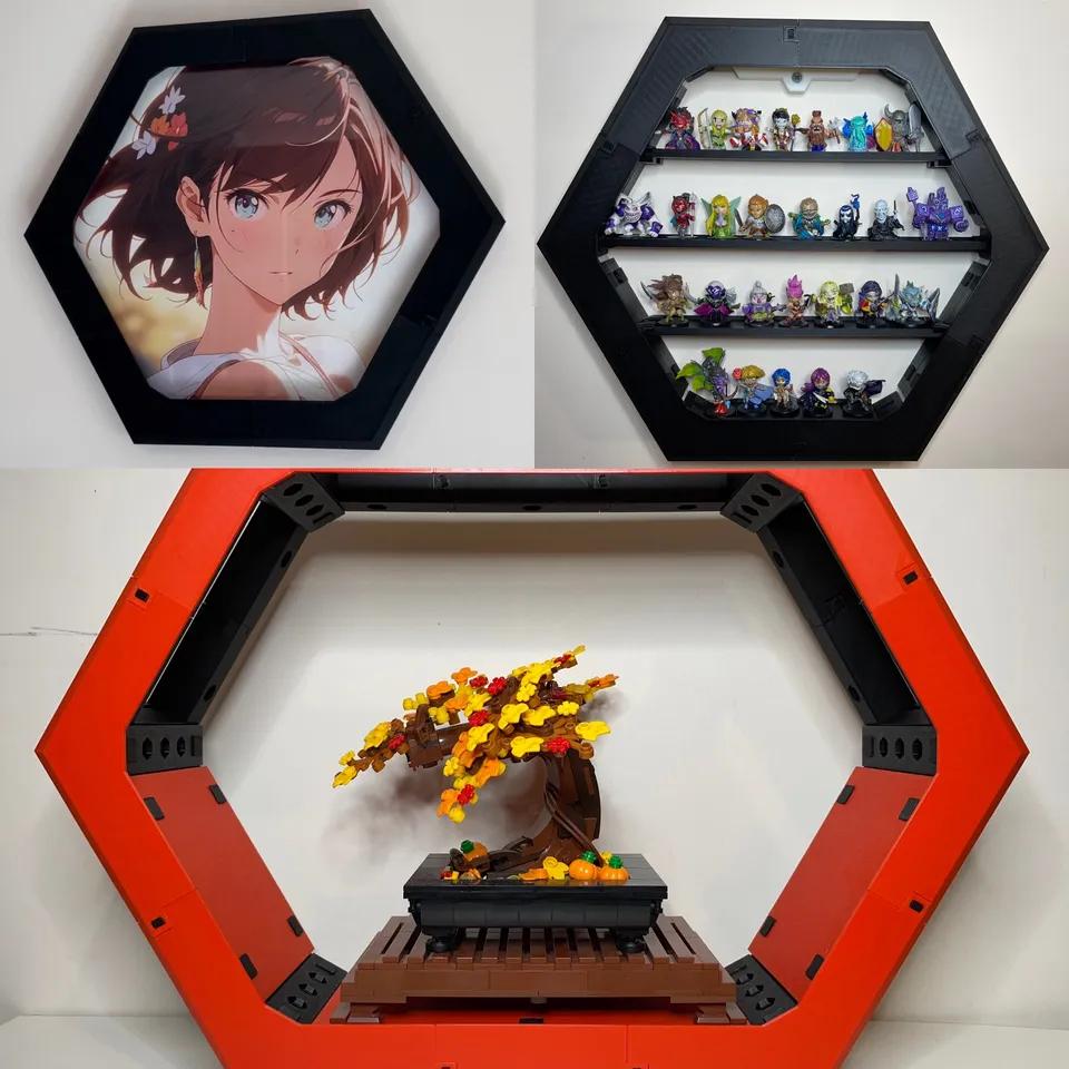 MedalDisplay - The Modular 3D Printable Display Case 3d model