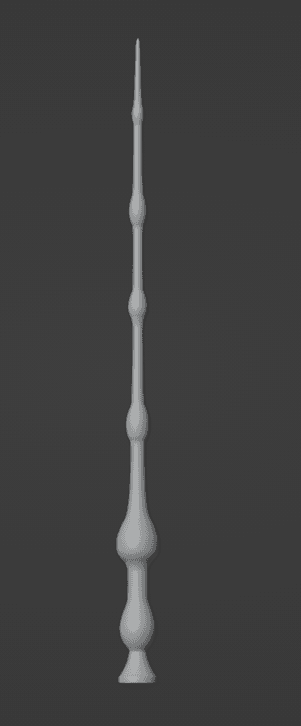 Elder Wand 3d model