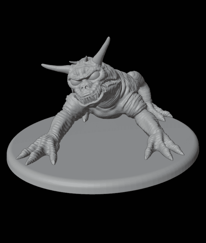 Terror Dog Miniature 3d model