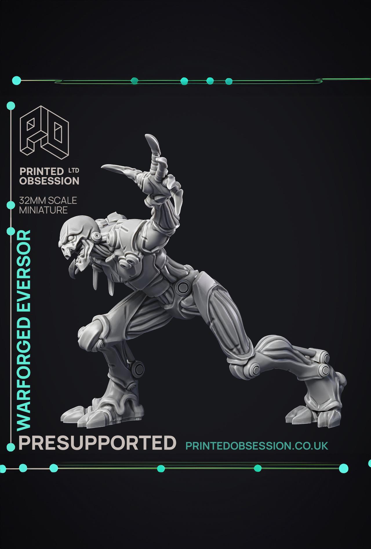 Eversor - Warforged - Assassin Clan - 32 mm scale  3d model