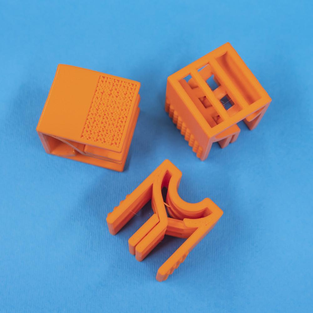 Compliant Cube Clips 3d model