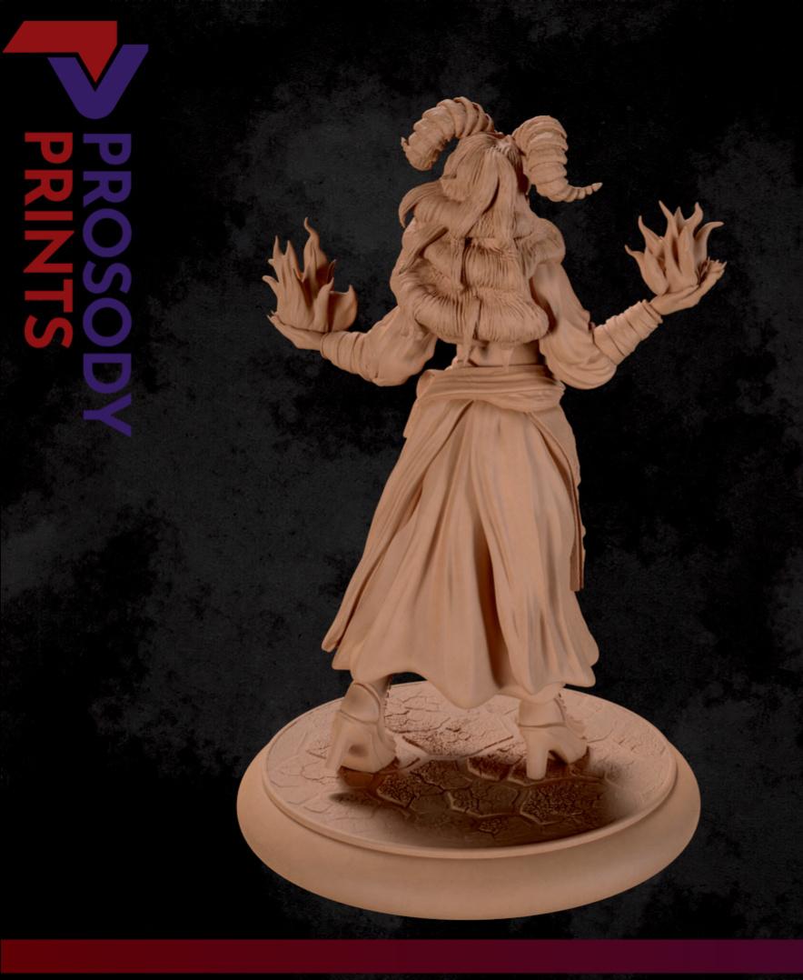 Zariel Nightbloom - 75mm 3d model