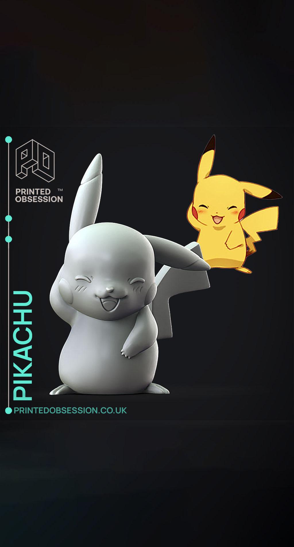 Pikachu - Pokemon - Fan Art 3d model