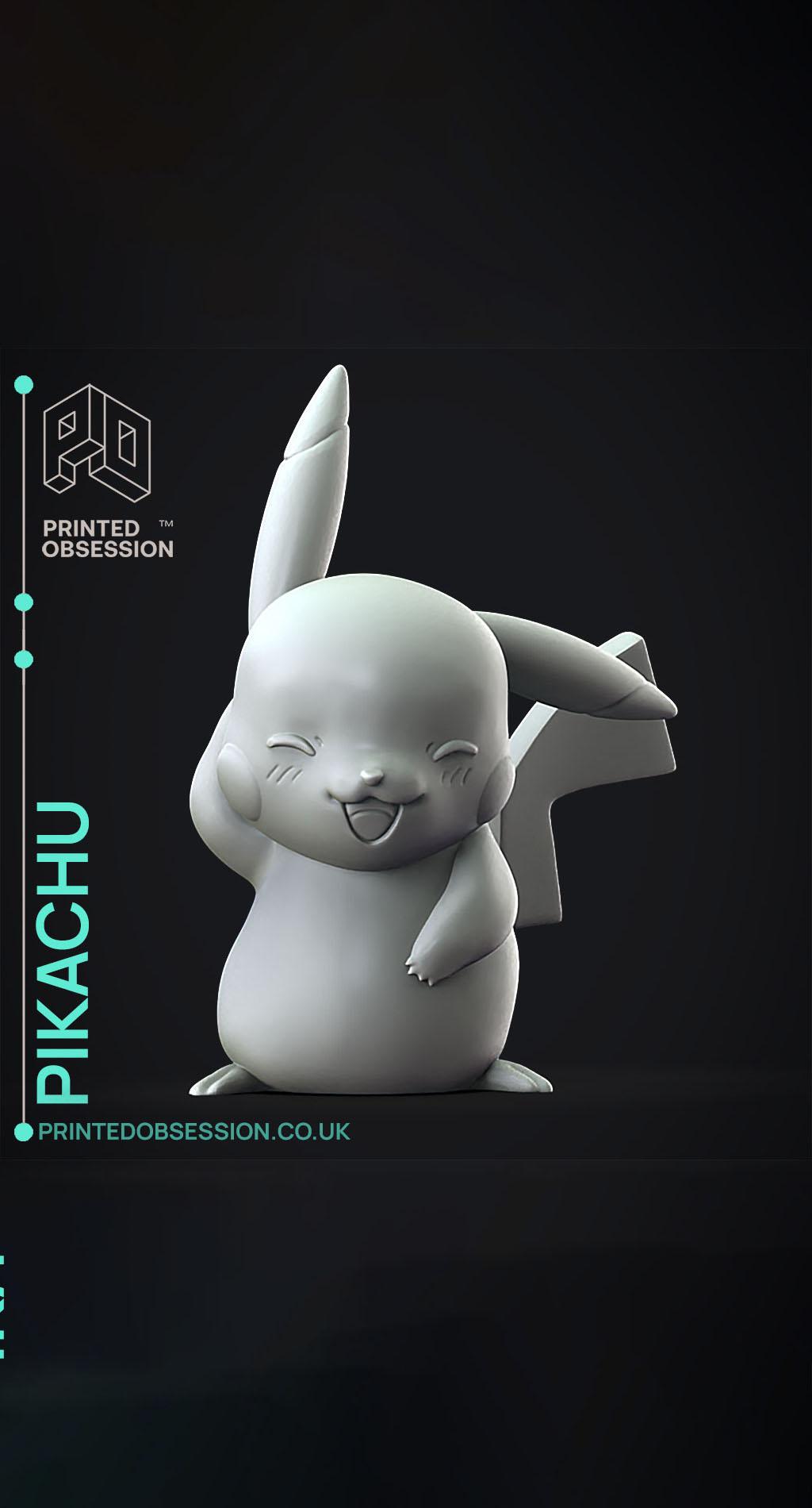 Pikachu - Pokemon - Fan Art 3d model