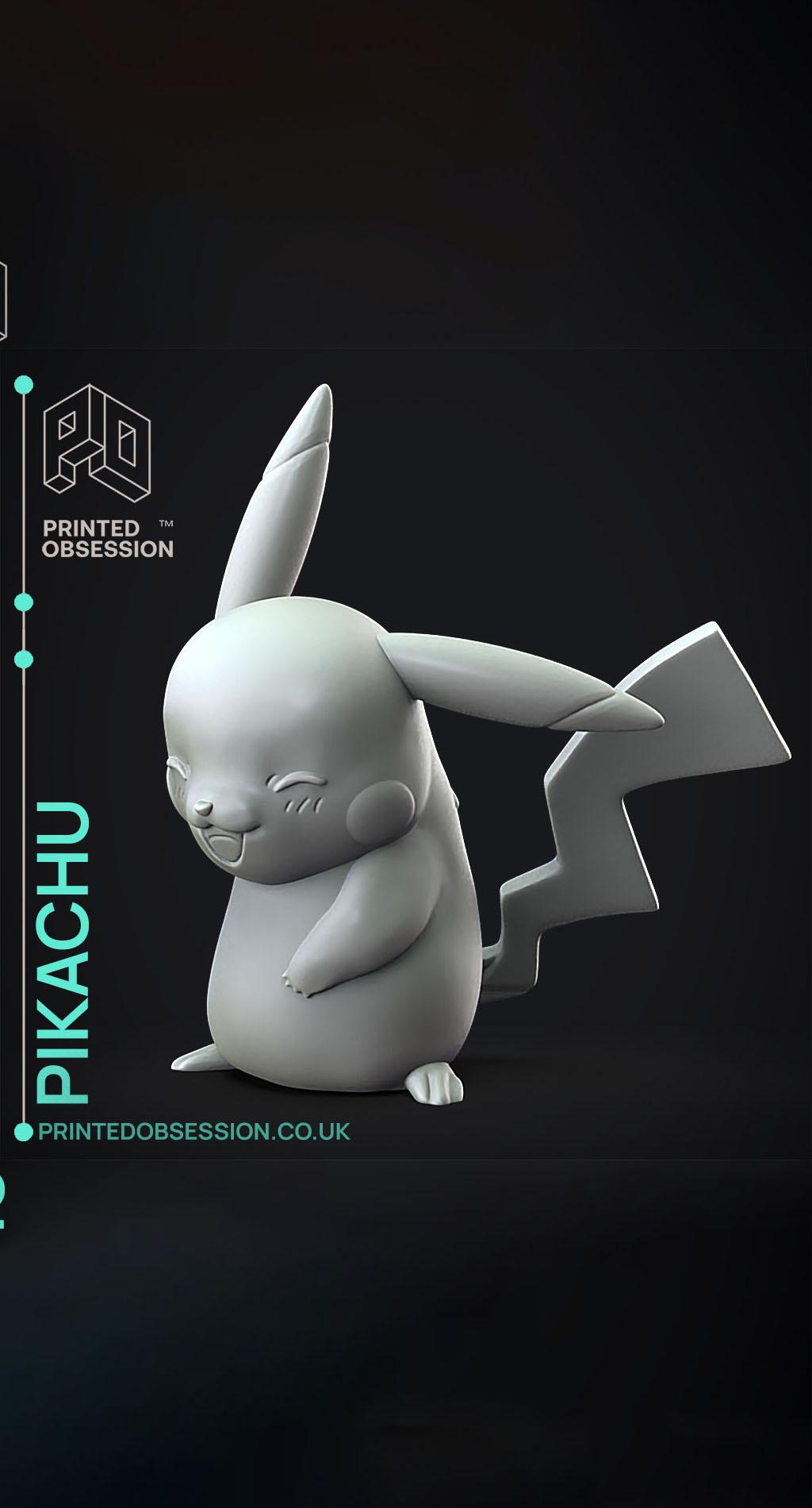 Pikachu - Pokemon - Fan Art 3d model