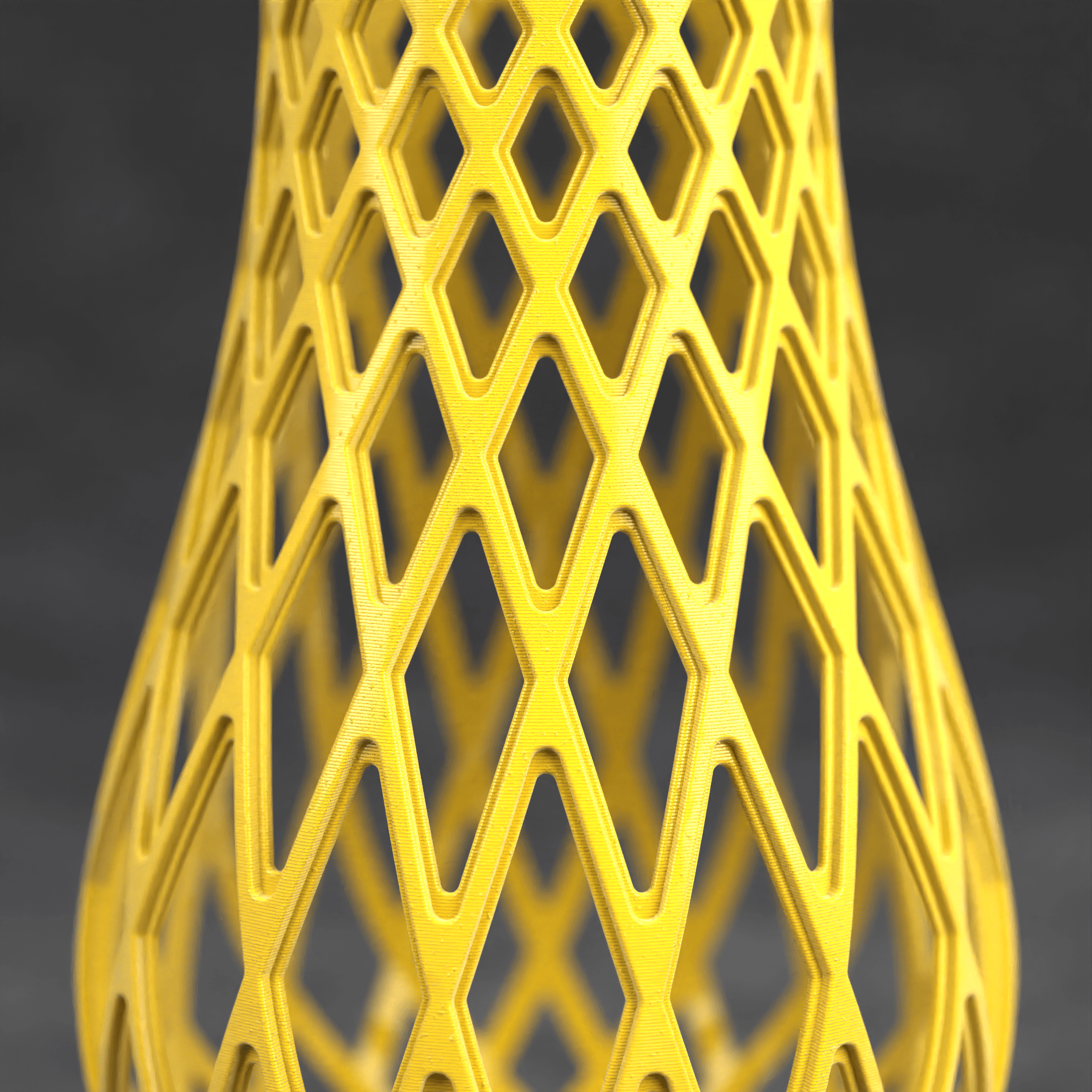 RHOMBOIDAL VASE 3d model