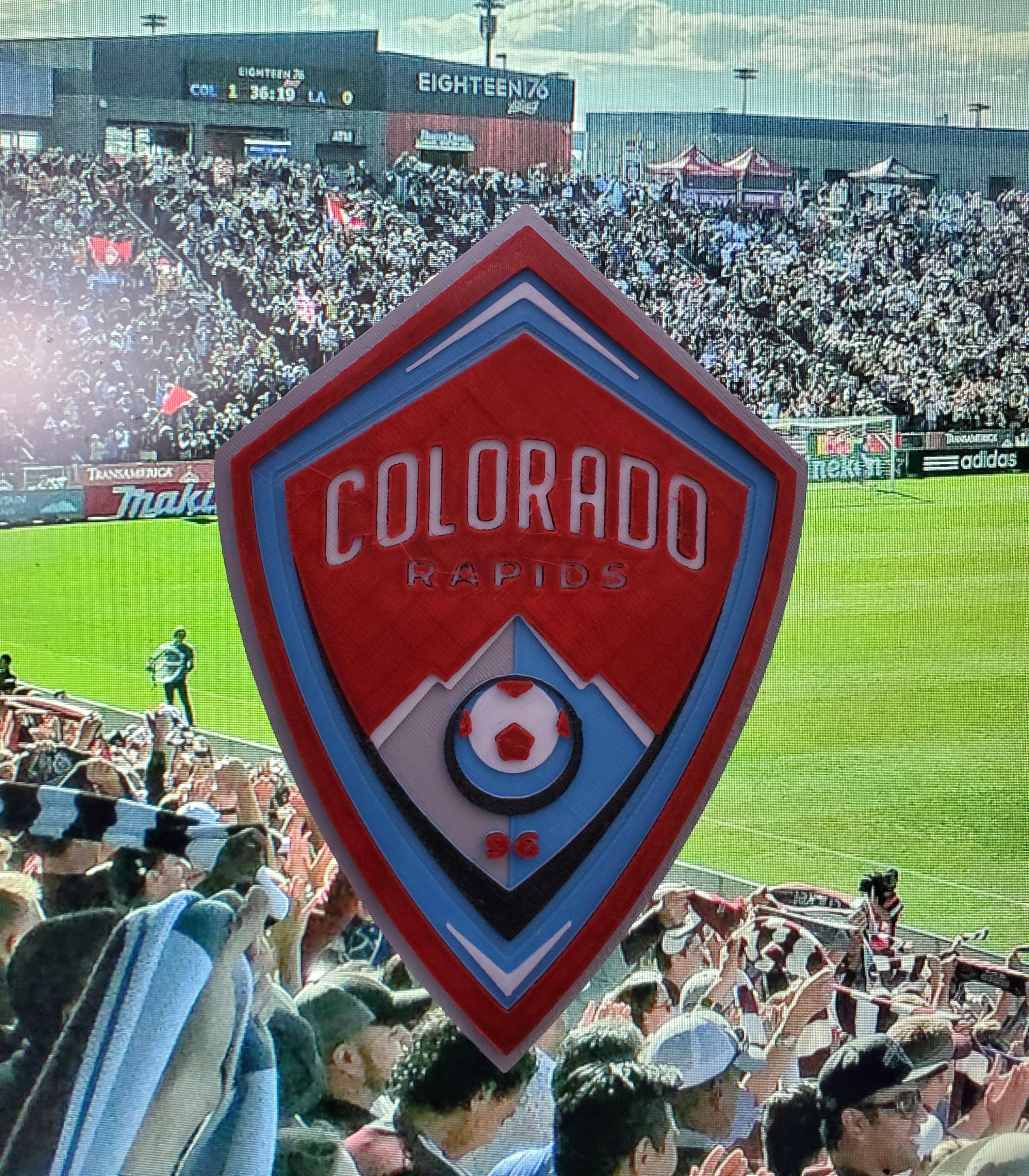 CS Colorado Rapids coaster or plaque 3d model