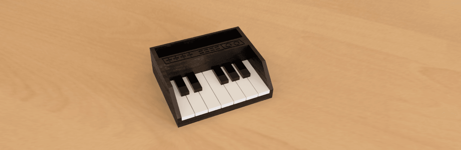 PIANO #JuneTunes 3d model