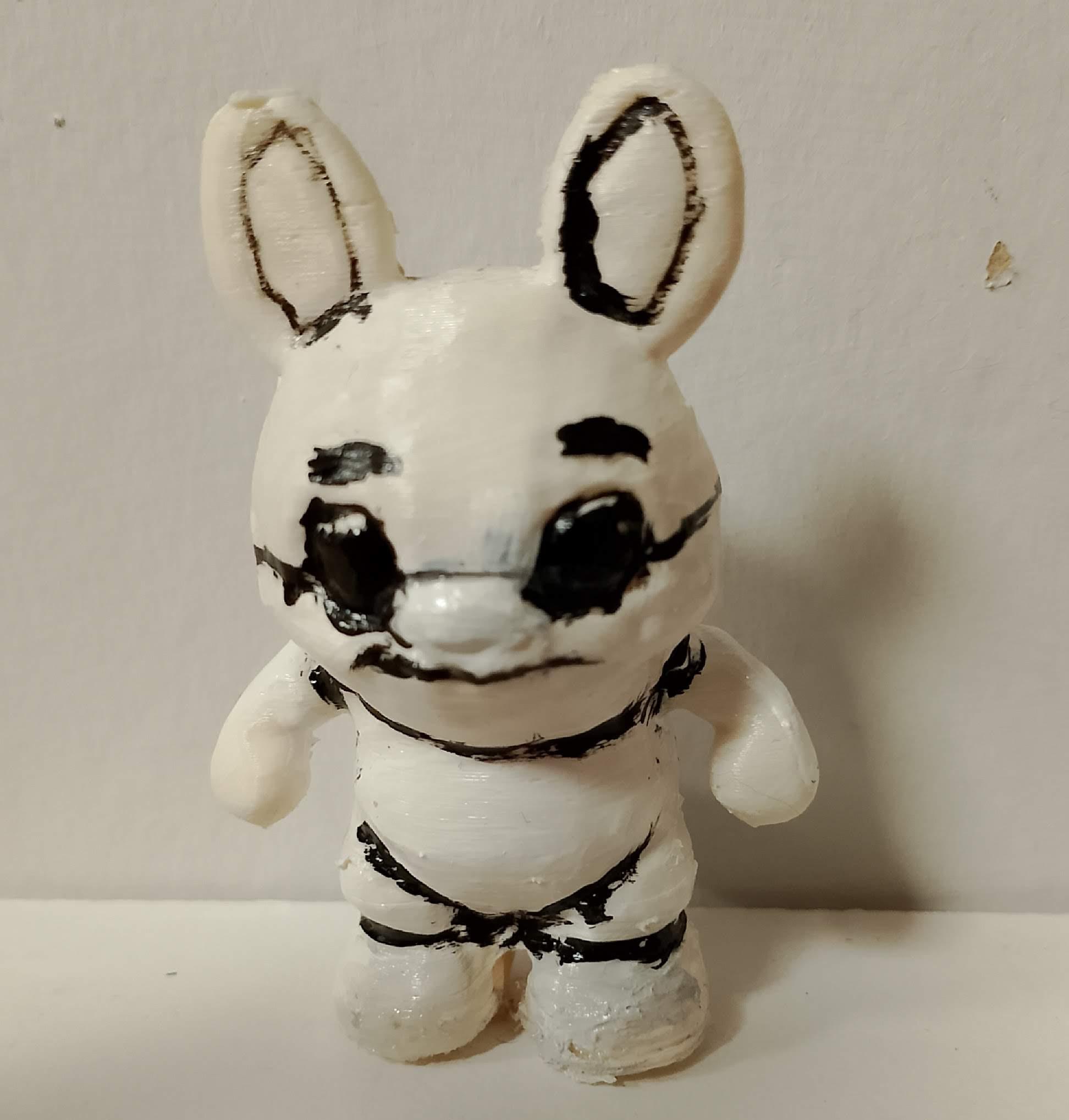 Keshi Figure Cute BunBunBun.stl 3d model