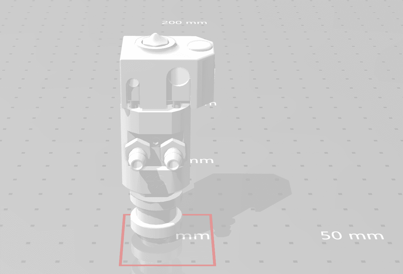 Phaetus Dragon Water Hotend HF 3D Model 3d model