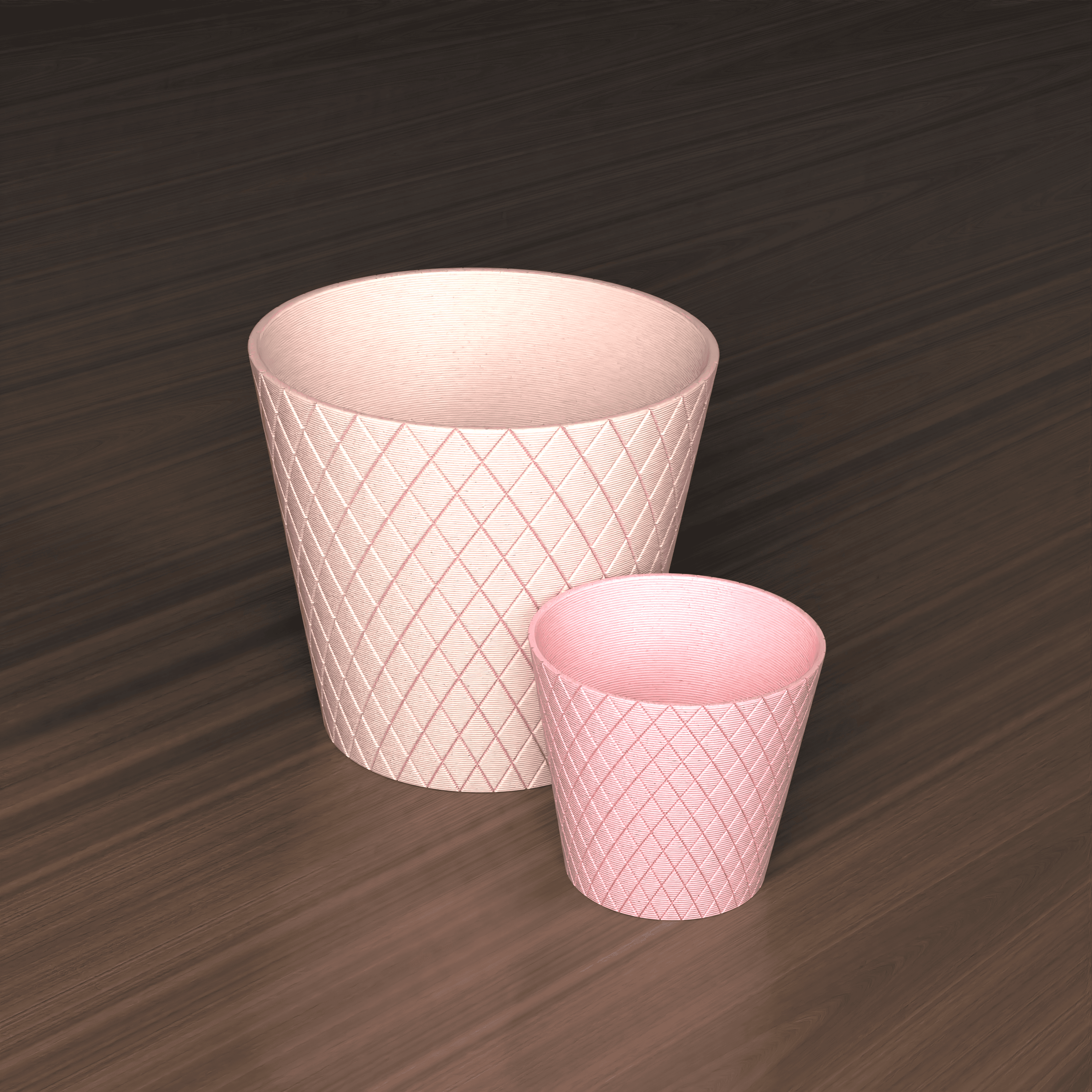 RHOMBOIDAL POT 3d model