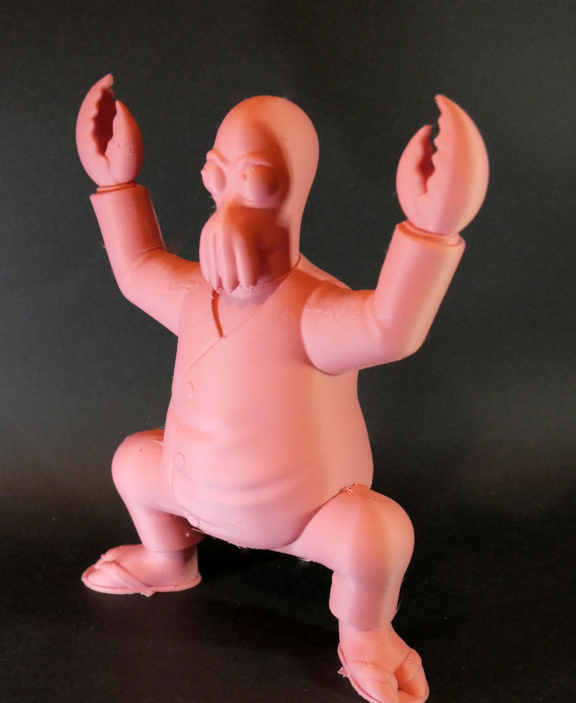 Zoidberg -Futurama 3d model