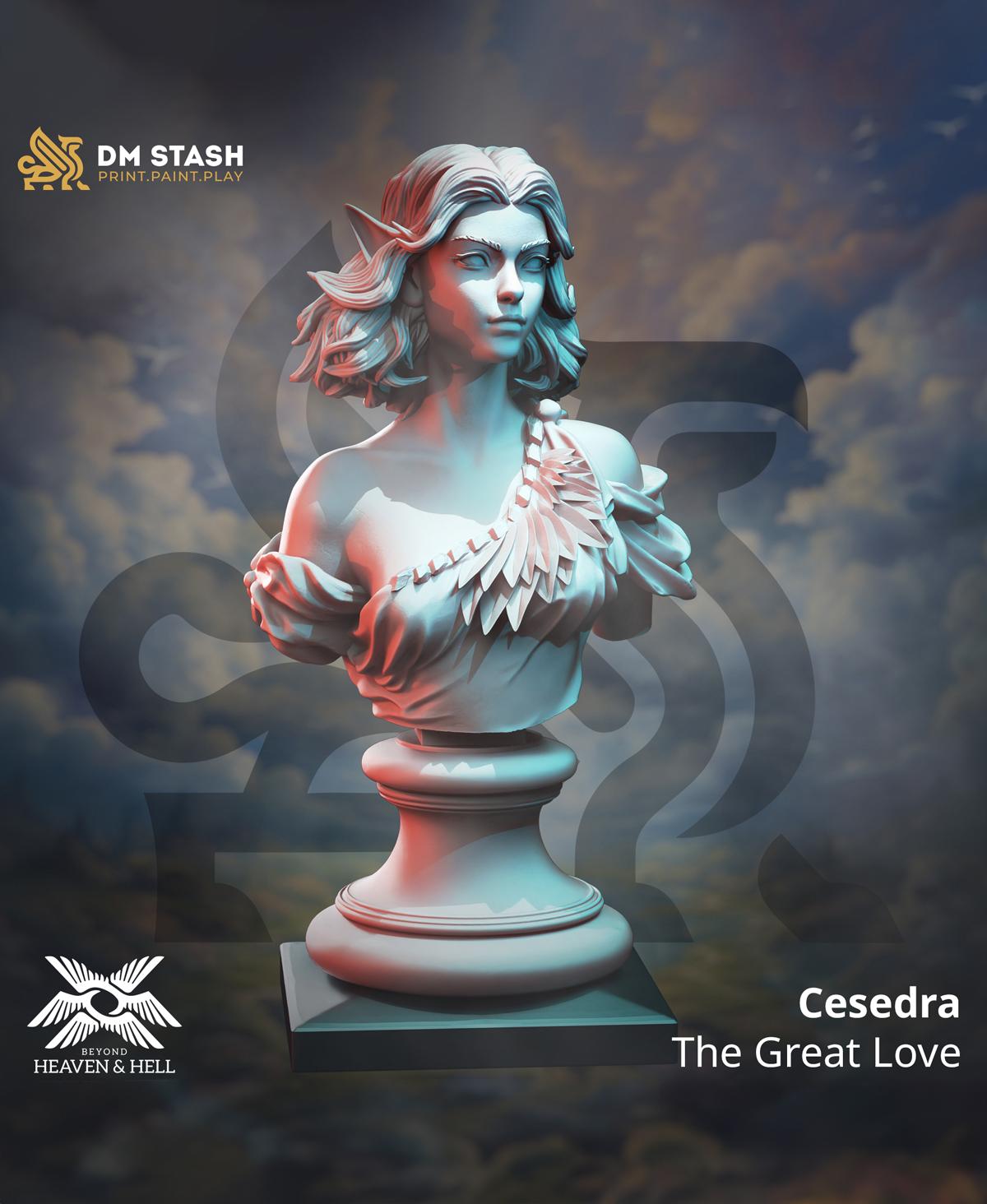 BUST Cesedra 3d model